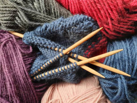 Yarn and Knitting Needles
